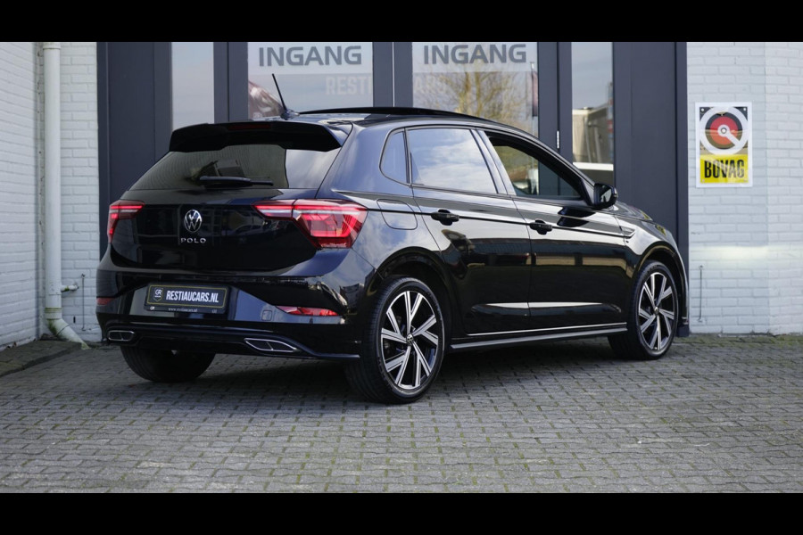Volkswagen Polo 1.0 TSI 3x R-Line 110PK- AUTOMAAT-ACC-CAMERA-CARPLAY-DAB-GROOT NAVI-IQ LIGHT-KEYLESS-PANO-VIRTUEEL-WINTER-Etc
