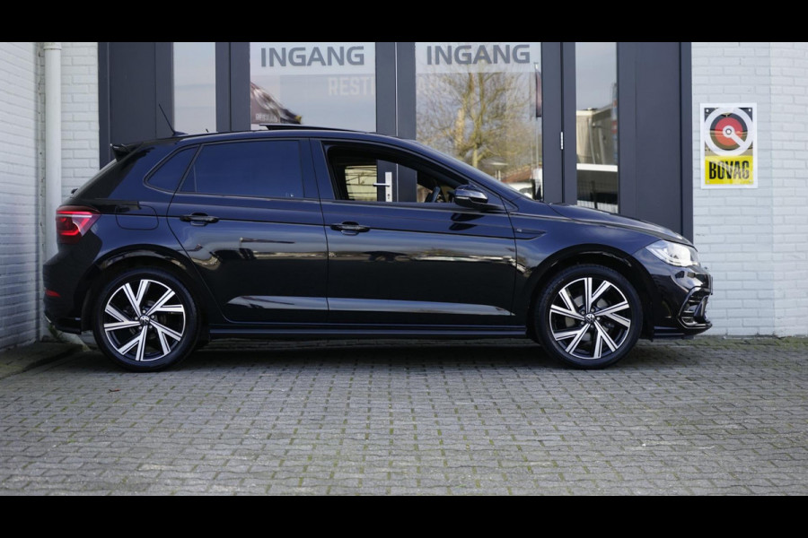 Volkswagen Polo 1.0 TSI 3x R-Line 110PK- AUTOMAAT-ACC-CAMERA-CARPLAY-DAB-GROOT NAVI-IQ LIGHT-KEYLESS-PANO-VIRTUEEL-WINTER-Etc
