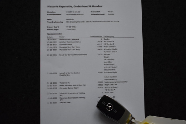 Mercedes-Benz CLA-Klasse Shooting Brake 180 AMG NIGHT | SFEERVERLICHTING | APPLE CARPLAY | ANDROID AUTO | CAMERA | PANORAMADAK