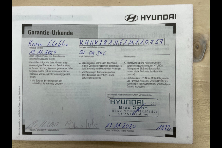 Hyundai Kona EV Comfort 39 kWh|100% SOH|ANDROID AUTO/APPLE CARPLAY|CAMERA|NAVIGATIE|LANE-ASSIST|CLIMATE+CRUISE|1e EIG|INCL.BTW|