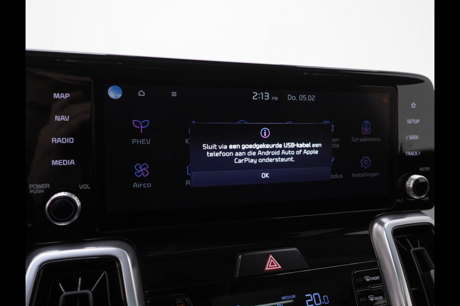 Kia Sorento 1.6 T-GDI Plug-in Hybrid 4WD 7p. | Panoramadak | Camera | Leder | Keyless | Adaptive Cruise | Dodehoek | Carplay