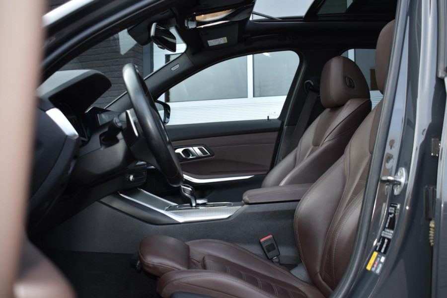 BMW 3 Serie Touring 330e Plugin Hybrid 292PK Aut. M-Sport | Panodak | Dravitgrau Individual | Trekhaak | Leder | Incl. garantie