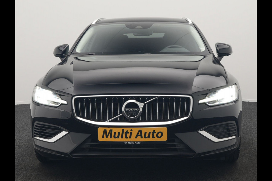 Volvo V60 T6 AWD Core Bright LONG RANGE Plug In Hybrid 350pk Dealer O.H. PHEV | Adaptive Cruise | 360 Camera | Voorstoelen & Stuur Verwarmd | Apple Carplay | Keyless | Navigatie | Virtual | DAB |