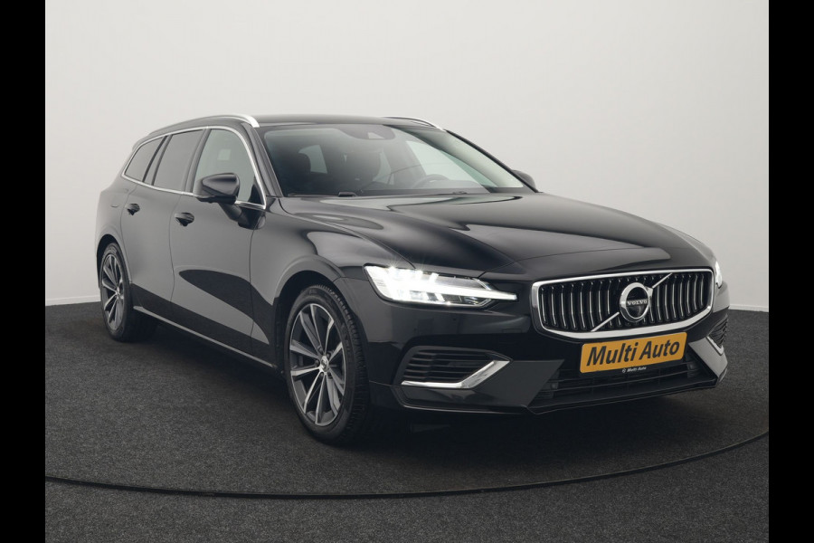 Volvo V60 T6 AWD Core Bright LONG RANGE Plug In Hybrid 350pk Dealer O.H. PHEV | Adaptive Cruise | 360 Camera | Voorstoelen & Stuur Verwarmd | Apple Carplay | Keyless | Navigatie | Virtual | DAB |