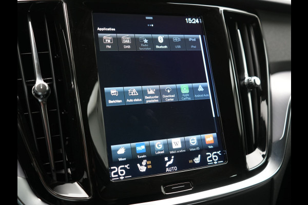 Volvo V60 T6 AWD Core Bright LONG RANGE Plug In Hybrid 350pk Dealer O.H. PHEV | Adaptive Cruise | 360 Camera | Voorstoelen & Stuur Verwarmd | Apple Carplay | Keyless | Navigatie | Virtual | DAB |