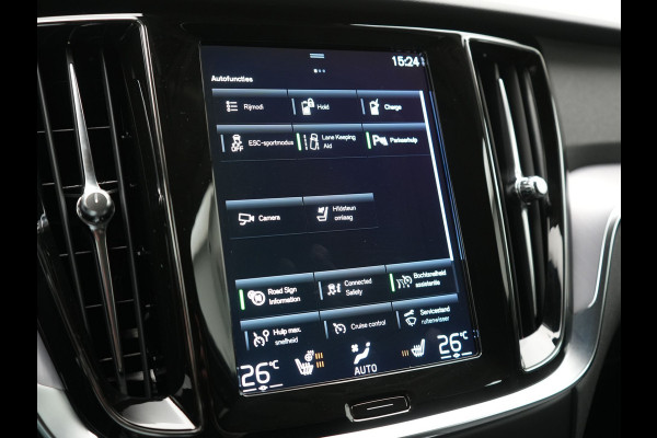 Volvo V60 T6 AWD Core Bright LONG RANGE Plug In Hybrid 350pk Dealer O.H. PHEV | Adaptive Cruise | 360 Camera | Voorstoelen & Stuur Verwarmd | Apple Carplay | Keyless | Navigatie | Virtual | DAB |