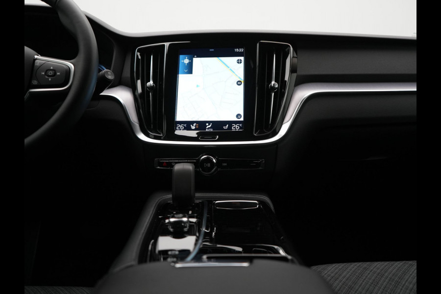 Volvo V60 T6 AWD Core Bright LONG RANGE Plug In Hybrid 350pk Dealer O.H. PHEV | Adaptive Cruise | 360 Camera | Voorstoelen & Stuur Verwarmd | Apple Carplay | Keyless | Navigatie | Virtual | DAB |