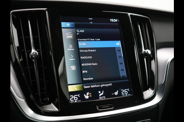 Volvo V60 T6 AWD Core Bright LONG RANGE Plug In Hybrid 350pk Dealer O.H. PHEV | Adaptive Cruise | 360 Camera | Voorstoelen & Stuur Verwarmd | Apple Carplay | Keyless | Navigatie | Virtual | DAB |