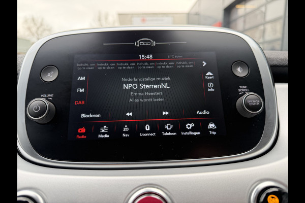 Fiat 500X 150pk Hey Google (Camera - Keyless Entry - Navigatie - Automatische Airco - LED - Parkeersensoren V+A - Two Tone)