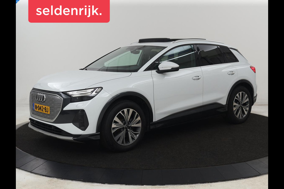 Audi Q4 e-tron 35 Launch edition Advanced Plus 55 kWh | Panoramadak | Stoelverwarming | Adaptive cruise | Matrix LED | Warmtepomp | Navigatie | Carplay | Sportstoelen