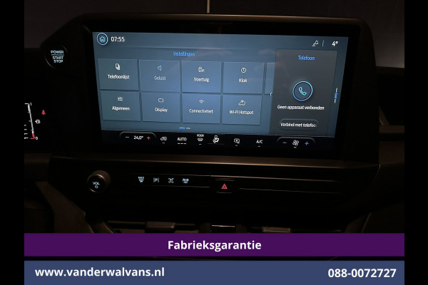 Ford Transit Custom 2.0 TDCI L1H1 Fabrieksgarantie Euro6 Airco | Camera | Apple Carplay | LED | Cruisecontrol Parkeersensoren, Android Auto, Verwarmde voorruit, Bijrijdersbank