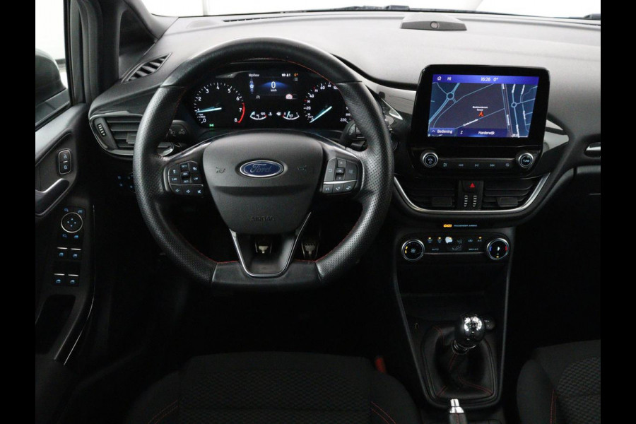 Ford Fiesta 1.0 EcoBoost ST-Line X | Adaptive cruise | Camera | Carplay | Navigatie | B&O Sound | Climate control | Bluetooth | Side Assist | Parkeerhulp