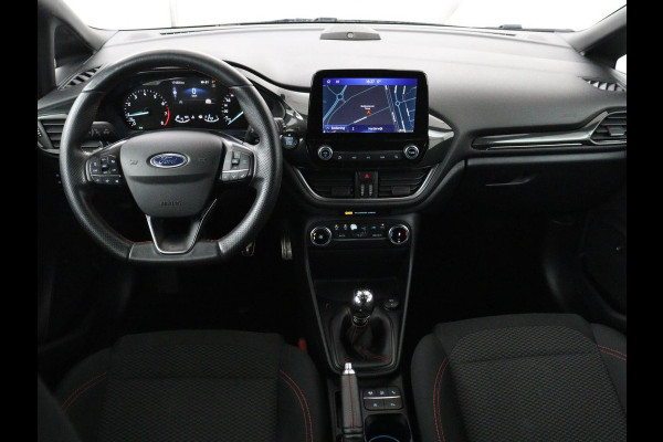 Ford Fiesta 1.0 EcoBoost ST-Line X | Adaptive cruise | Camera | Carplay | Navigatie | B&O Sound | Climate control | Bluetooth | Side Assist | Parkeerhulp
