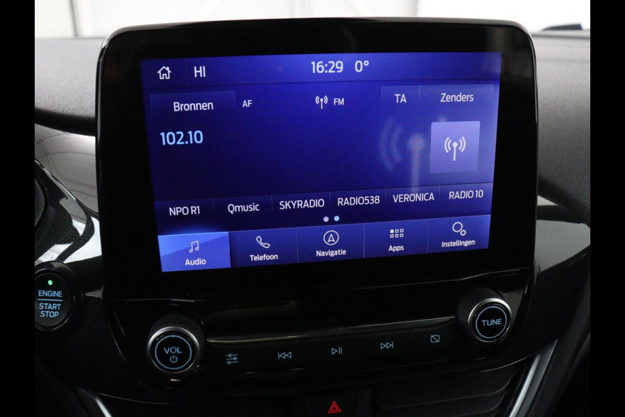 Ford Fiesta 1.0 EcoBoost ST-Line X | Adaptive cruise | Camera | Carplay | Navigatie | B&O Sound | Climate control | Bluetooth | Side Assist | Parkeerhulp