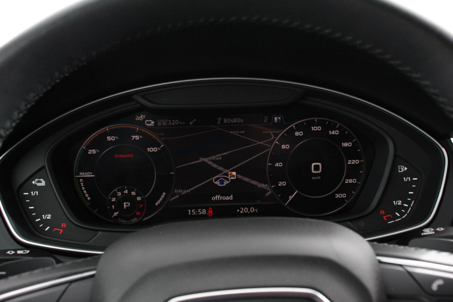 Audi Q5 50 TFSI e quattro Pro Line S-Line Plugin Hybrid | Navigatie | Climate Control | Led | Parkeer sensoren V+A | Stoelverwarming | Virtual Cockpit | Extra Getint Glas