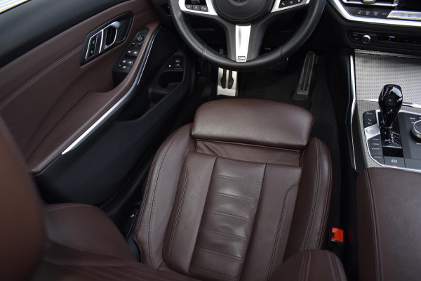 BMW 3 Serie Touring 330e Plugin Hybrid 292PK Aut. M-Sport | Panodak | Dravitgrau Individual | Trekhaak | Leder | Incl. garantie