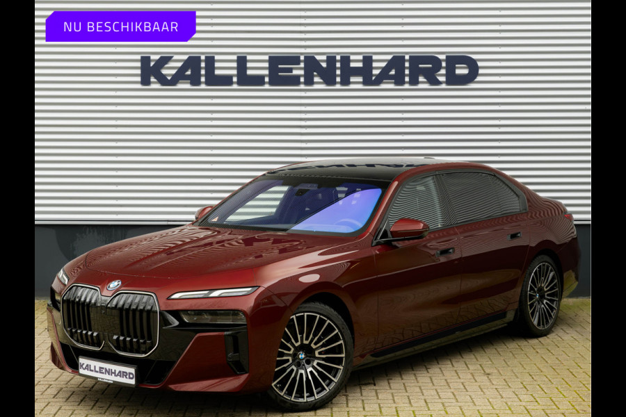 BMW i7 eDrive50 - M-Sport Pro - Skylounge - Stoelventilatie + Massage V+A - Individual Leder