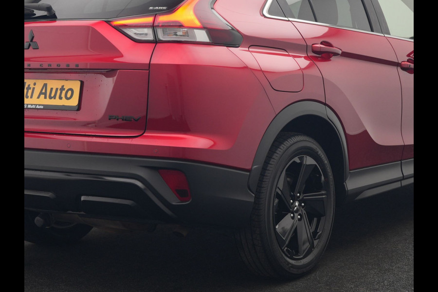 Mitsubishi Eclipse Cross 2.4 Black Edition Plug In Hybrid 188pk Dealer O.H. PHEV | Trekhaak | Adaptive Cruise | 360 Camera | Alcantara Sportstoelen & Stuur Verwarmd | Keyless | Blis | Navigatie Via TomTom | Apple Carplay | DAB |
