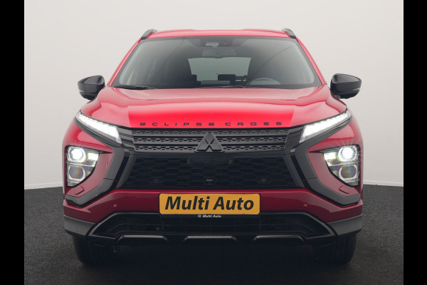 Mitsubishi Eclipse Cross 2.4 Black Edition Plug In Hybrid 188pk Dealer O.H. PHEV | Trekhaak | Adaptive Cruise | 360 Camera | Alcantara Sportstoelen & Stuur Verwarmd | Keyless | Blis | Navigatie Via TomTom | Apple Carplay | DAB |