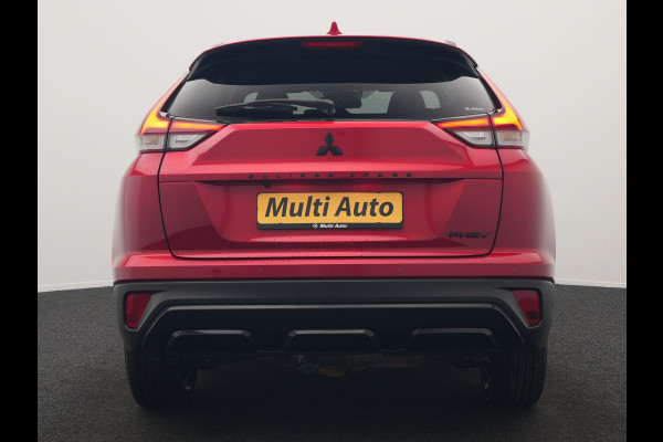 Mitsubishi Eclipse Cross 2.4 Black Edition Plug In Hybrid 188pk Dealer O.H. PHEV | Trekhaak | Adaptive Cruise | 360 Camera | Alcantara Sportstoelen & Stuur Verwarmd | Keyless | Blis | Navigatie Via TomTom | Apple Carplay | DAB |
