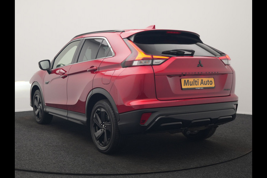 Mitsubishi Eclipse Cross 2.4 Black Edition Plug In Hybrid 188pk Dealer O.H. PHEV | Trekhaak | Adaptive Cruise | 360 Camera | Alcantara Sportstoelen & Stuur Verwarmd | Keyless | Blis | Navigatie Via TomTom | Apple Carplay | DAB |