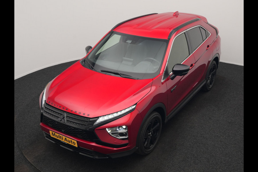 Mitsubishi Eclipse Cross 2.4 Black Edition Plug In Hybrid 188pk Dealer O.H. PHEV | Trekhaak | Adaptive Cruise | 360 Camera | Alcantara Sportstoelen & Stuur Verwarmd | Keyless | Blis | Navigatie Via TomTom | Apple Carplay | DAB |