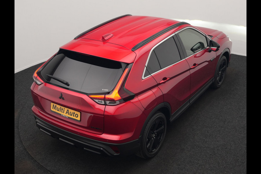 Mitsubishi Eclipse Cross 2.4 Black Edition Plug In Hybrid 188pk Dealer O.H. PHEV | Trekhaak | Adaptive Cruise | 360 Camera | Alcantara Sportstoelen & Stuur Verwarmd | Keyless | Blis | Navigatie Via TomTom | Apple Carplay | DAB |