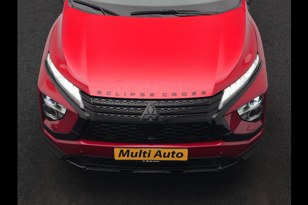Mitsubishi Eclipse Cross 2.4 Black Edition Plug In Hybrid 188pk Dealer O.H. PHEV | Trekhaak | Adaptive Cruise | 360 Camera | Alcantara Sportstoelen & Stuur Verwarmd | Keyless | Blis | Navigatie Via TomTom | Apple Carplay | DAB |