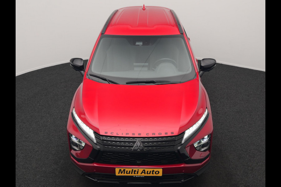 Mitsubishi Eclipse Cross 2.4 Black Edition Plug In Hybrid 188pk Dealer O.H. PHEV | Trekhaak | Adaptive Cruise | 360 Camera | Alcantara Sportstoelen & Stuur Verwarmd | Keyless | Blis | Navigatie Via TomTom | Apple Carplay | DAB |