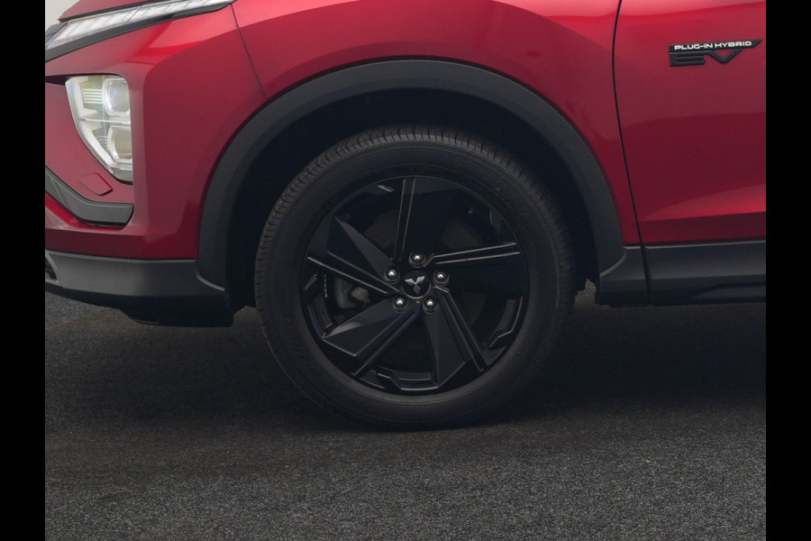 Mitsubishi Eclipse Cross 2.4 Black Edition Plug In Hybrid 188pk Dealer O.H. PHEV | Trekhaak | Adaptive Cruise | 360 Camera | Alcantara Sportstoelen & Stuur Verwarmd | Keyless | Blis | Navigatie Via TomTom | Apple Carplay | DAB |