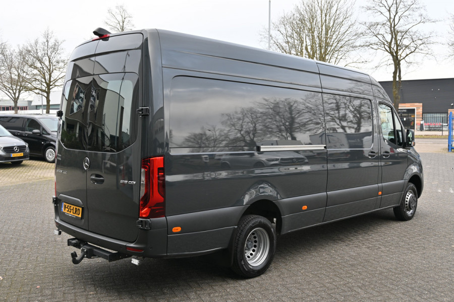Mercedes-Benz Sprinter 519 CDI L3H2 3500 KG trekhaak, LED, Geveerde stoel