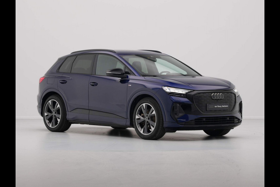 Audi Q4 e-tron 50 quattro S Line edition 77 kWh 300pk Navigatie Camera Acc Stoelverwarming Demo Roel