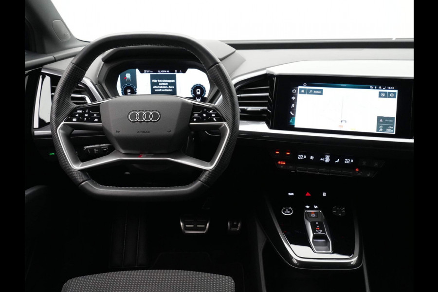 Audi Q4 e-tron 50 quattro S Line edition 77 kWh 300pk Navigatie Camera Acc Stoelverwarming Demo Roel