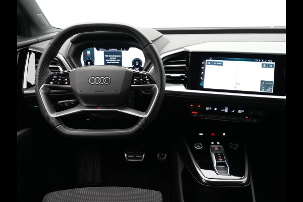 Audi Q4 e-tron 50 quattro S Line edition 77 kWh 300pk Navigatie Camera Acc Stoelverwarming Demo Roel