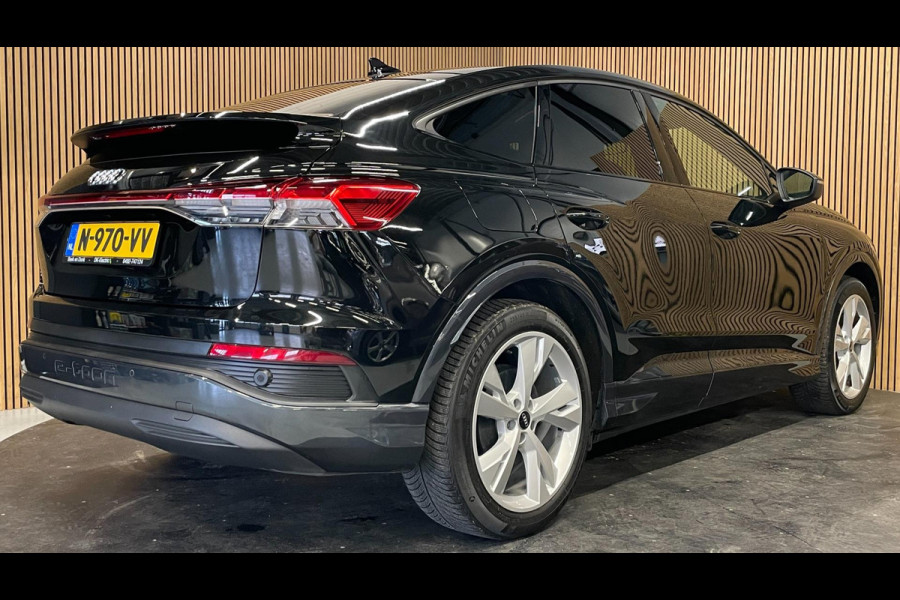 Audi Q4 Sportback e-tron 40 Advanced Edition 77 kWh|96% SOH|VOLLEDER|SONOS|CARPLAY|STOELVERW.|NAP|NL-AUTO|NAVI|INCL. BTW|1e EIG|
