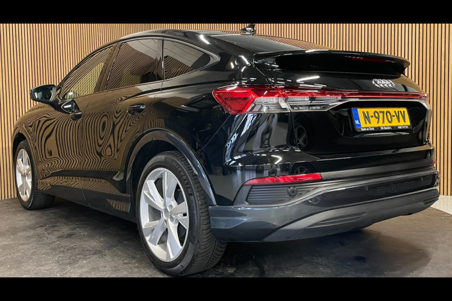 Audi Q4 Sportback e-tron 40 Advanced Edition 77 kWh|96% SOH|VOLLEDER|SONOS|CARPLAY|STOELVERW.|NAP|NL-AUTO|NAVI|INCL. BTW|1e EIG|