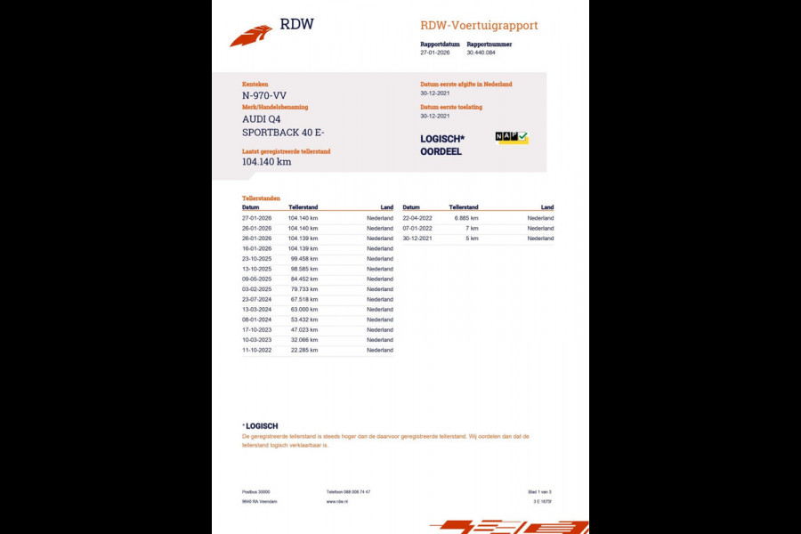 Audi Q4 Sportback e-tron 40 Advanced Edition 77 kWh|96% SOH|VOLLEDER|SONOS|CARPLAY|STOELVERW.|NAP|NL-AUTO|NAVI|INCL. BTW|1e EIG|