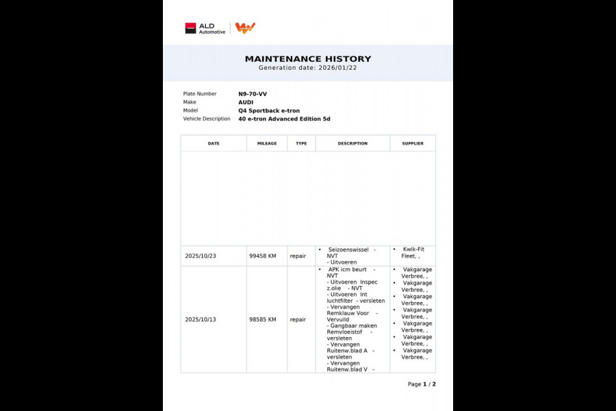 Audi Q4 Sportback e-tron 40 Advanced Edition 77 kWh|96% SOH|VOLLEDER|SONOS|CARPLAY|STOELVERW.|NAP|NL-AUTO|NAVI|INCL. BTW|1e EIG|