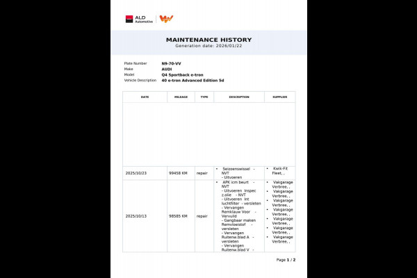 Audi Q4 Sportback e-tron 40 Advanced Edition 77 kWh|96% SOH|VOLLEDER|SONOS|CARPLAY|STOELVERW.|NAP|NL-AUTO|NAVI|INCL. BTW|1e EIG|