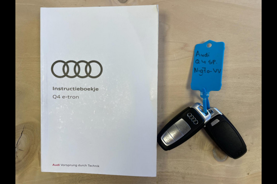 Audi Q4 Sportback e-tron 40 Advanced Edition 77 kWh|96% SOH|VOLLEDER|SONOS|CARPLAY|STOELVERW.|NAP|NL-AUTO|NAVI|INCL. BTW|1e EIG|