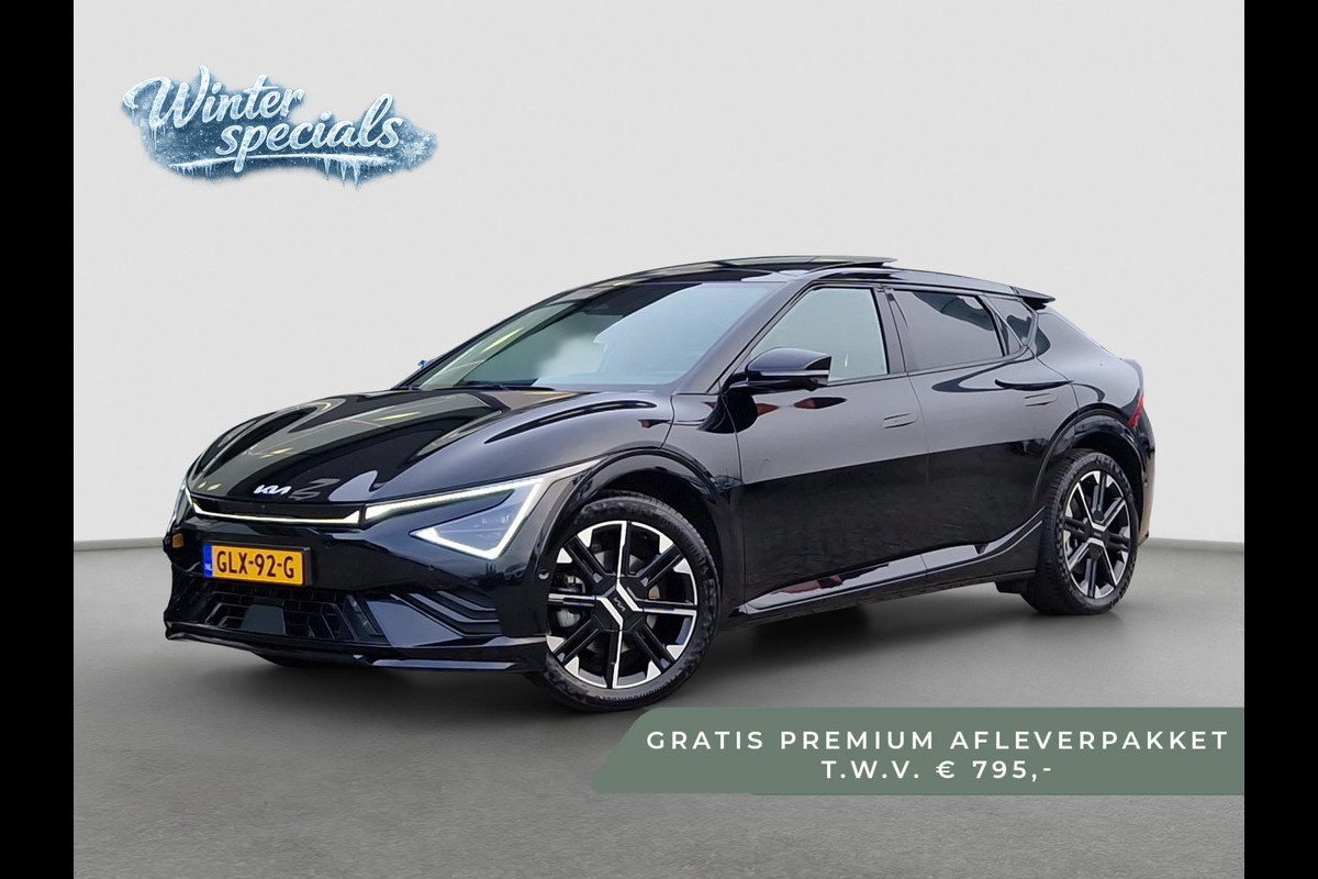 Kia Ev6 GT-Line 84 kWh | Direct Leverbaar! | Nieuw Model | Climate Control | Meridian Sound | Adaptive Cruise Control |