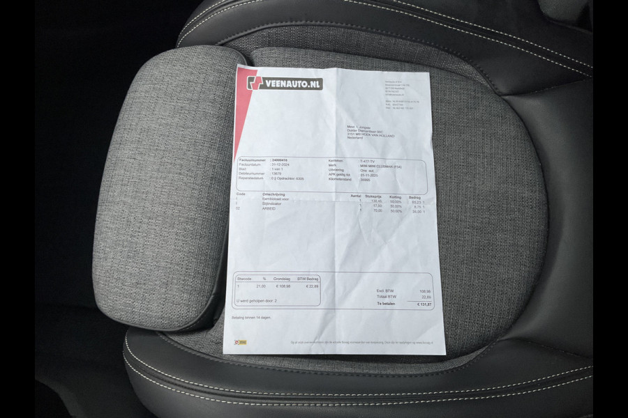 MINI Clubman 1.5 One Chili Automaat Stoelverw Nav/Cruise Led Sfeerverl Keyless Voll.Onderhouden!