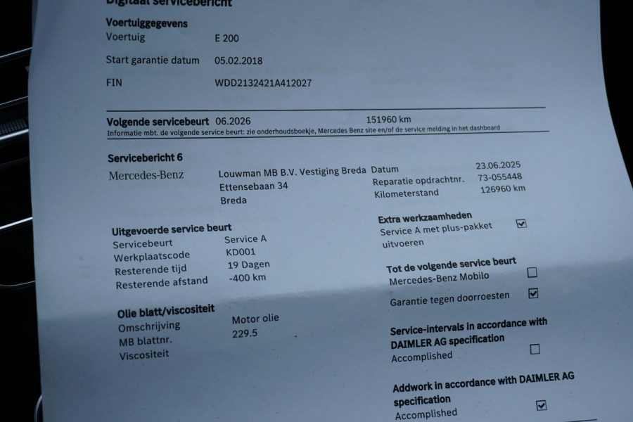 Mercedes-Benz E-Klasse Estate 200 Premium *INCL. BTW* + CARPLAY / CAMERA / STOELVERWARMING