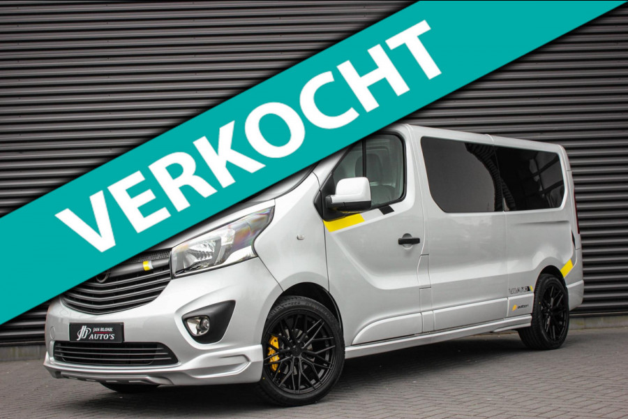 Opel Vivaro 1.6 CDTI L2H1 146PK Sport EcoFlex IRMSCHER 154/200 SPECIAL EDITION / FULL BLACK / NIEUWSTAAT / 80DKM / LEDER / CAMERA