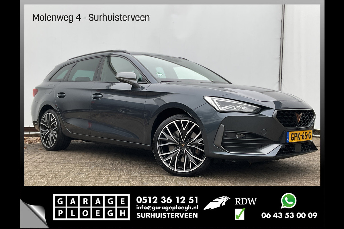CUPRA Leon Sportstourer 1.4 e-Hybrid VZ Business PHEV Camera Stoel/Stuurverw Adap.Cruise Voll.Onderhouden!