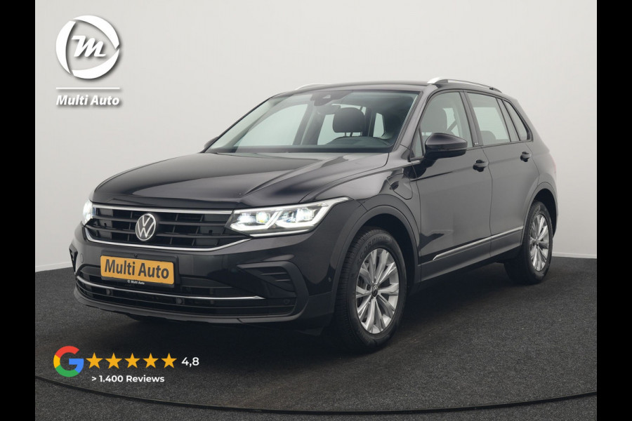 Volkswagen Tiguan 1.4 TSI eHybrid Active Plug In Hybrid 245pk Dealer O.H. PHEV | Adaptive Cruise | 360 Camera | IQ Light | Sportstoelen & Stuur Verwarmd | Apple Carplay | Blis | IQ Drive | Navigatie | Virtual | DAB |