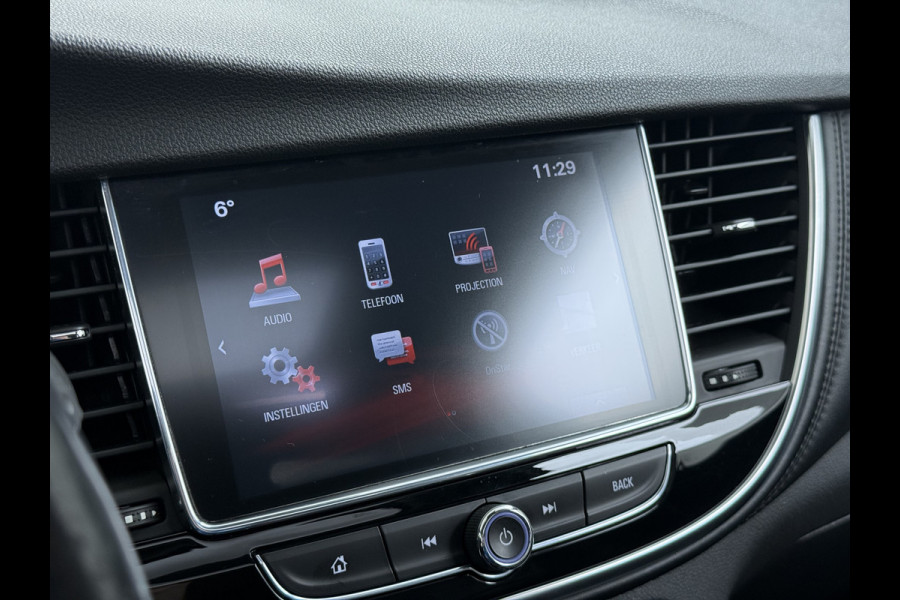 Opel Mokka X 1.4 Turbo 141PK Leder AGR Comfort Stoelen Navi Camera Ecc Cruise Control Schuif-kanteldak Apple Carplay Android Auto Bi-Fuel Onl Stoel+Stuurverwarming Lmv Led Privacy Glas Pdc Zeer luxe en complete Opel Mokka!