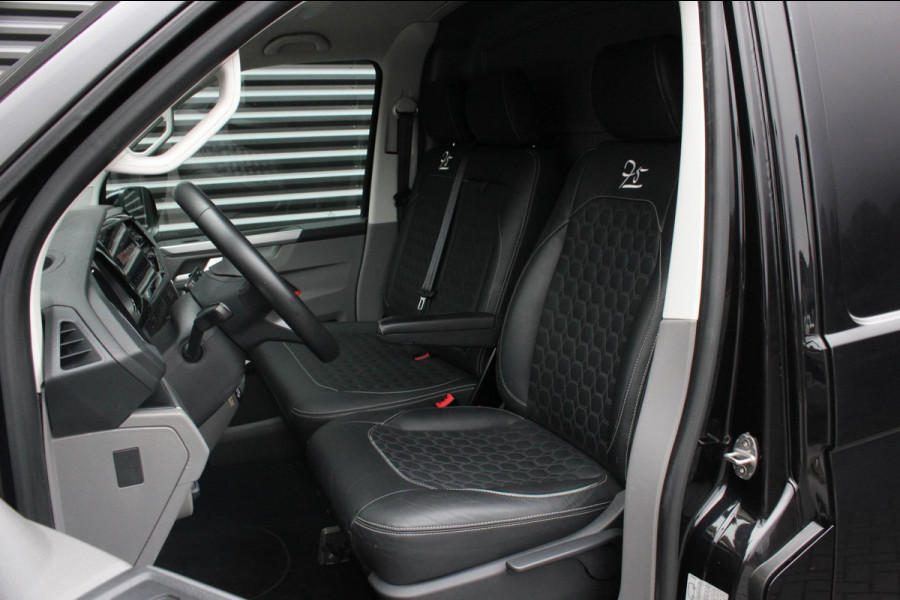 Volkswagen Transporter 2.0 TDI L2H1 150PK JB- EDITION DSG / PDC / VERLAGINGSVEREN / LEDEREN BEKLEDING / FULL / APPLE CARPLAY /NAVI