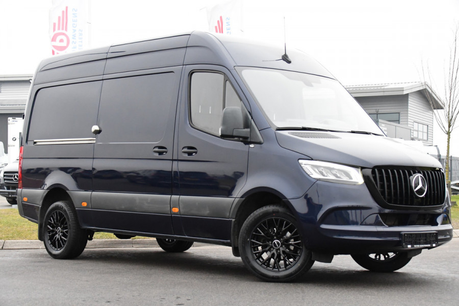Mercedes-Benz Sprinter 317 1.9 CDI L2H2 RWD PB Edition Cruise, Camera, Carplay, Stoelverwarming, 170pk, Automaat, Trekhaak, Standkachel, Leder, Uniek!