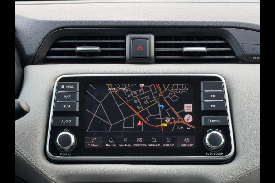 Nissan Micra 1.0 IG-T N-Design, luxe uitvoering, climaat controle, navigatie, lichtmetalen velgen, NL auto met nap